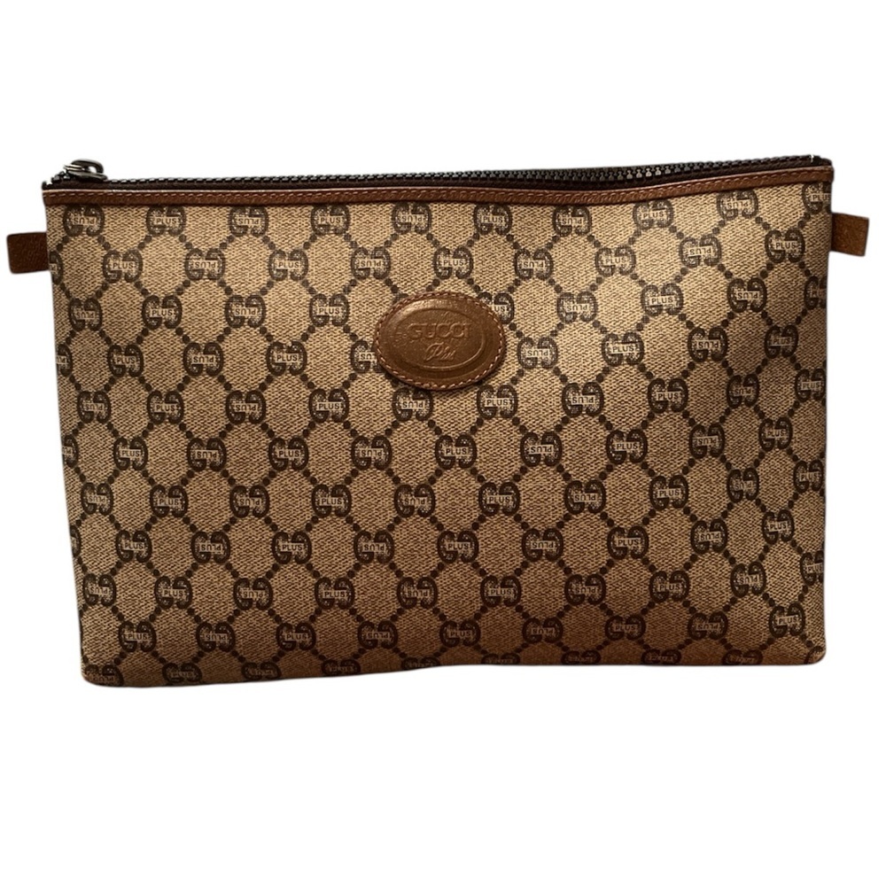 Gucci Monogram Pouch/Clutch